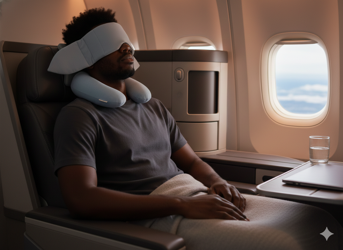 RESTED Weighted Sleep Mask - Fall asleep faster — even when your mind won’t shut off